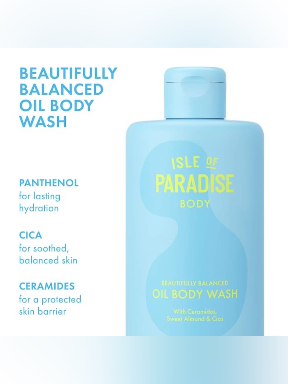 Isle of Paradise Body Oil Body Wash - 9.46fl oz